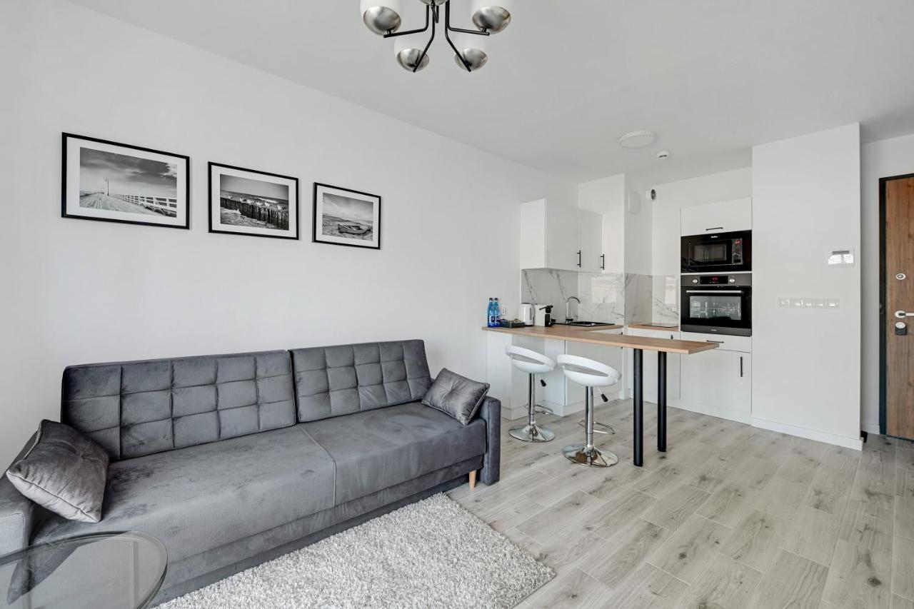 Nadmotlawie Riverside - Parking, Sauna & Gym By Downtown Apartments Gdansk Ngoại thất bức ảnh