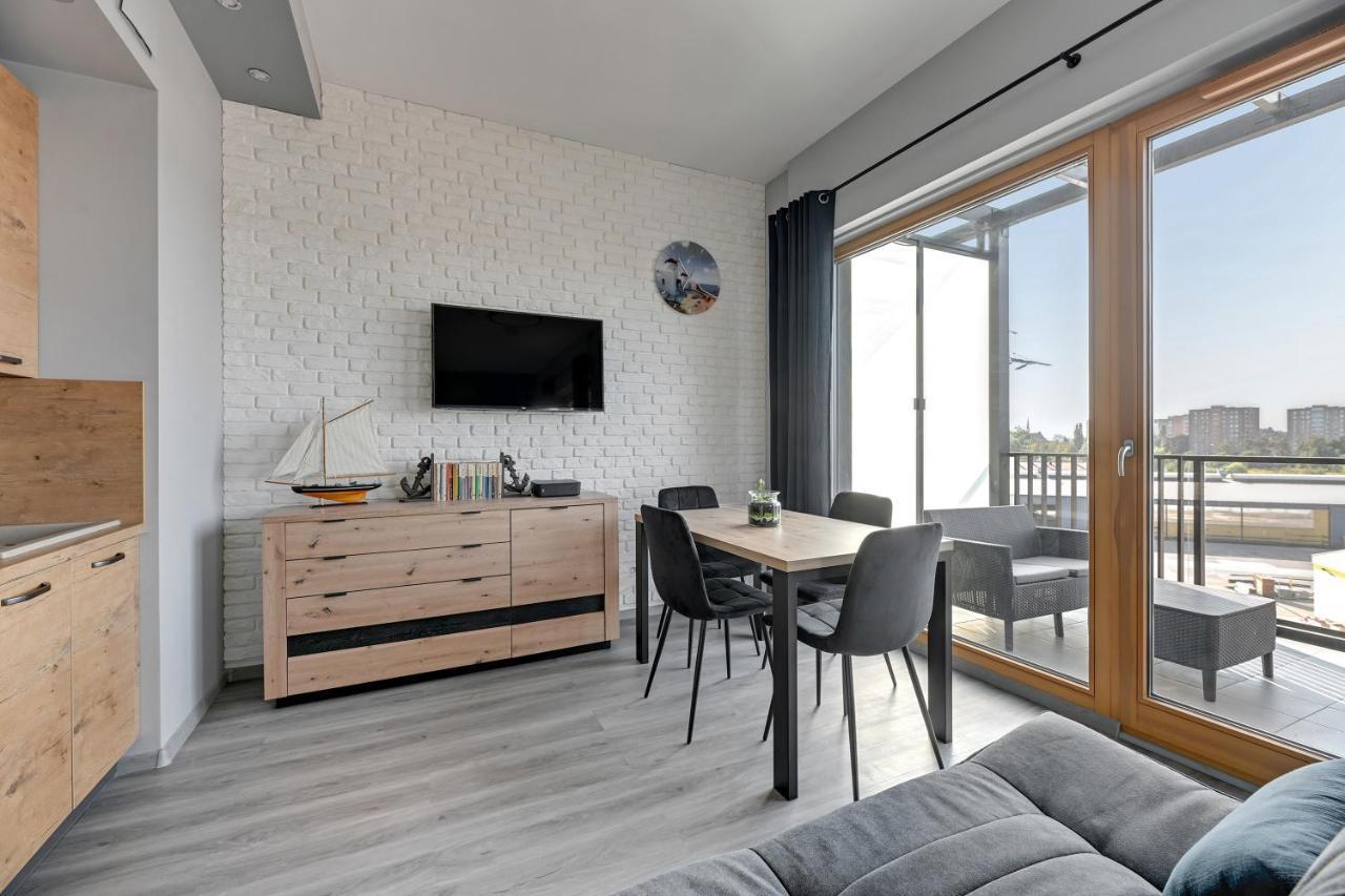 Nadmotlawie Riverside - Parking, Sauna & Gym By Downtown Apartments Gdansk Ngoại thất bức ảnh