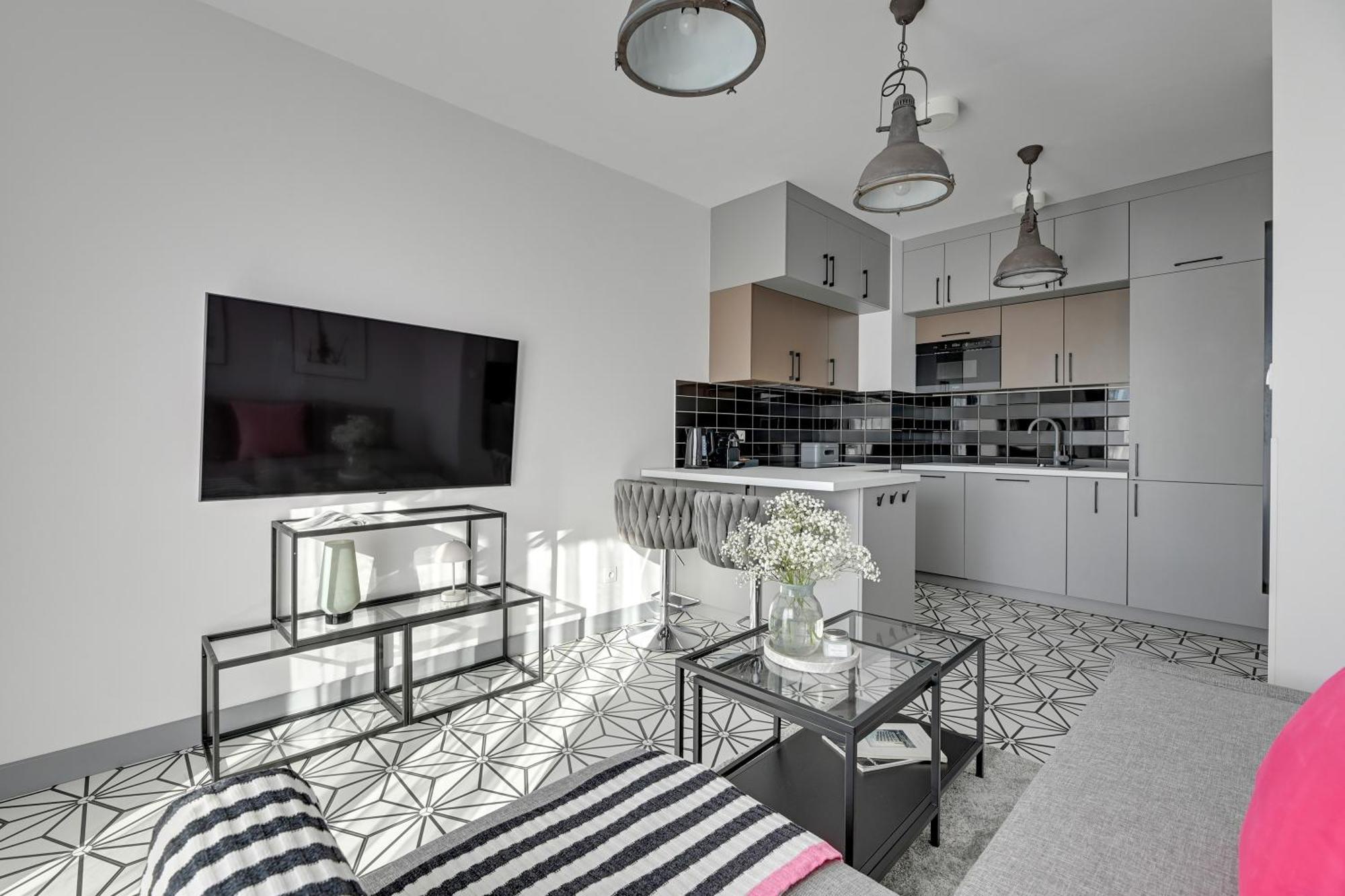 Nadmotlawie Riverside - Parking, Sauna & Gym By Downtown Apartments Gdansk Ngoại thất bức ảnh